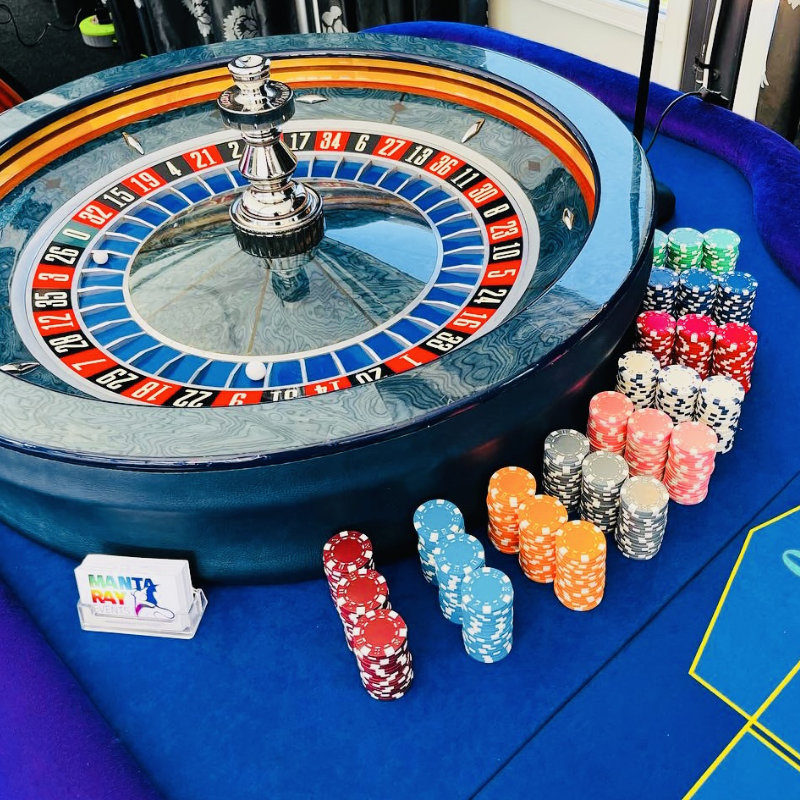 Roulette Wheel from Edinburgh Fun Casinos