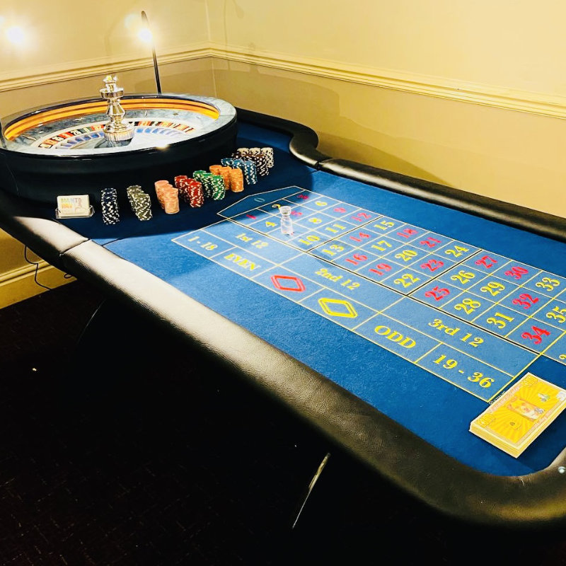 Roulette Wheel from Edinburgh Fun Casinos